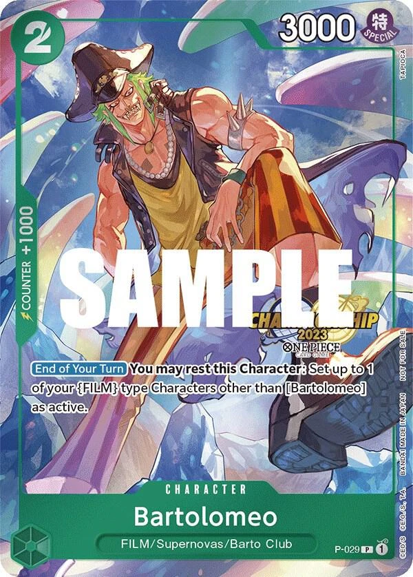 Bartolomeo (P-029) (Jolly Roger Foil) (CS 2023 Event Pack)
