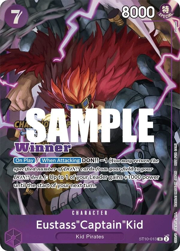 Eustass"Captain"Kid (CS 2023 Top Players Pack [Winner])