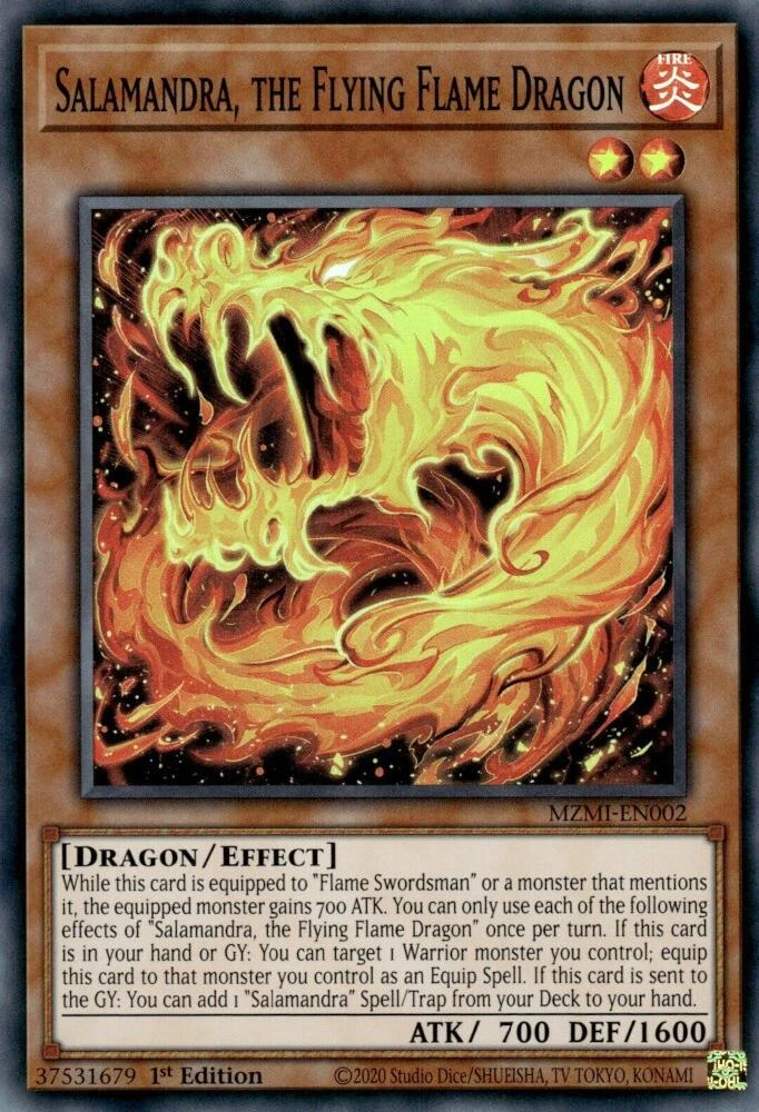 Salamandra the Flying Flame Dragon