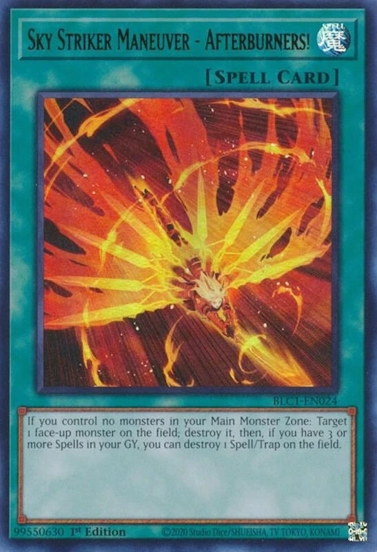 Sky Striker Maneuver Afterburners