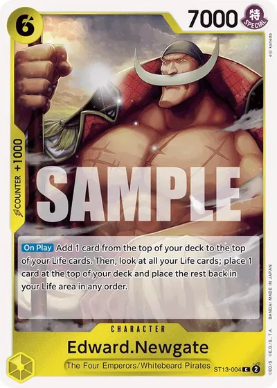Edward.Newgate - ST13-004 (Pirate Foil)