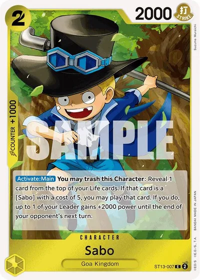 Sabo - ST13-007 (Pirate Foil)