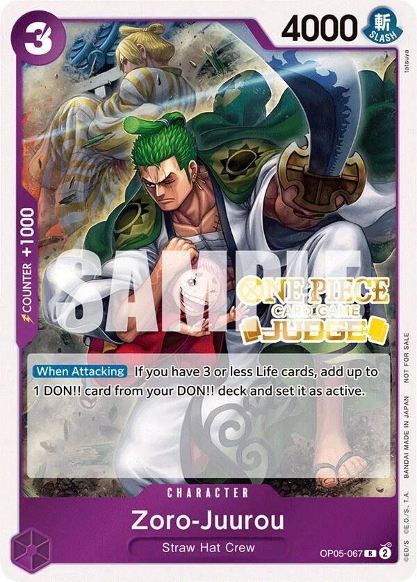 Zoro-Juurou (SP) Judge Pack Vol. 3