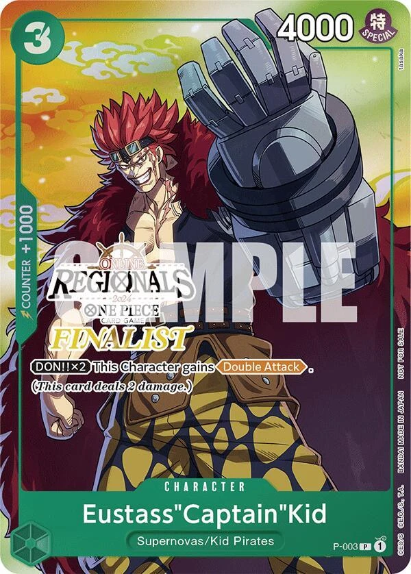 Eustass"Captain"Kid (Online Regional 2024 Vol. 2 [Finalist])