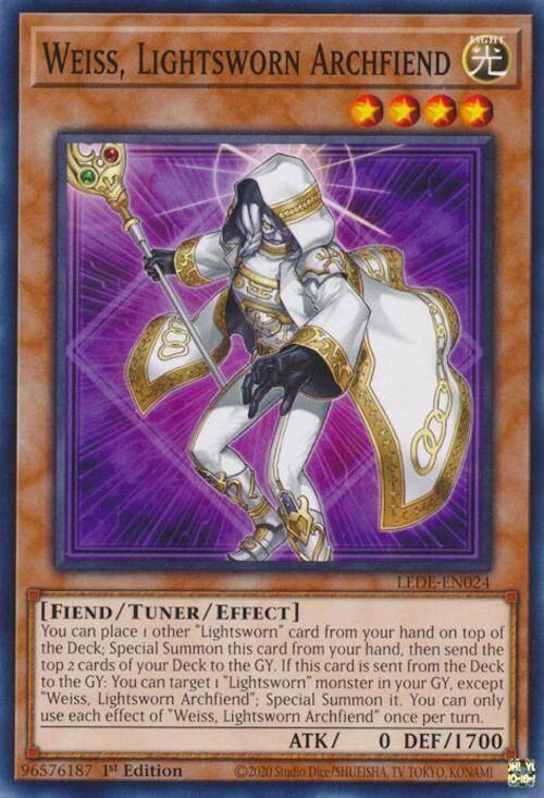 Weiss Lightsworn Archfiend