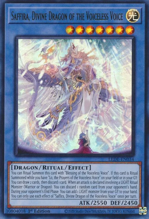 Saffira Divine Dragon of the Voiceless Voice