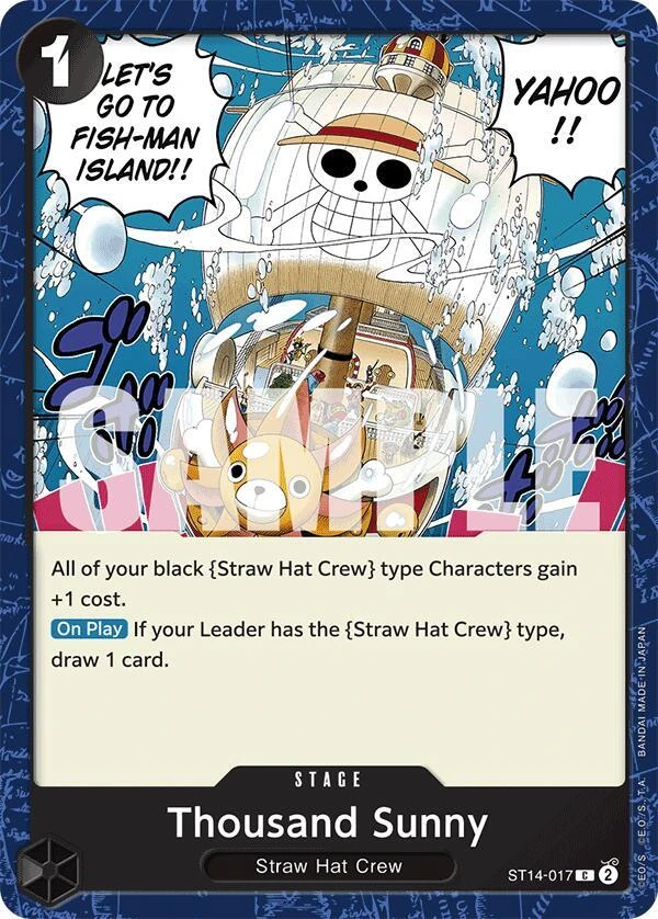 Thousand Sunny (Pirate Foil) Base