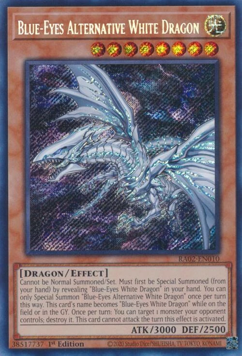 Blue Eyes Alternative White Dragon