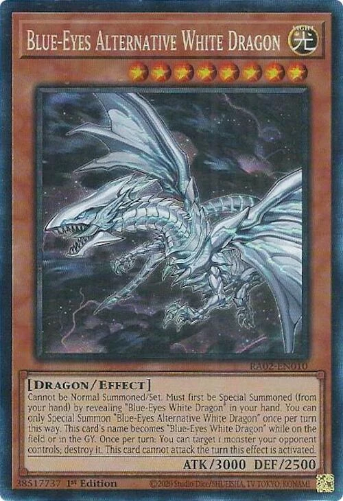 Blue Eyes Alternative White Dragon