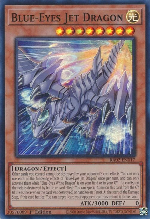 Blue Eyes Jet Dragon