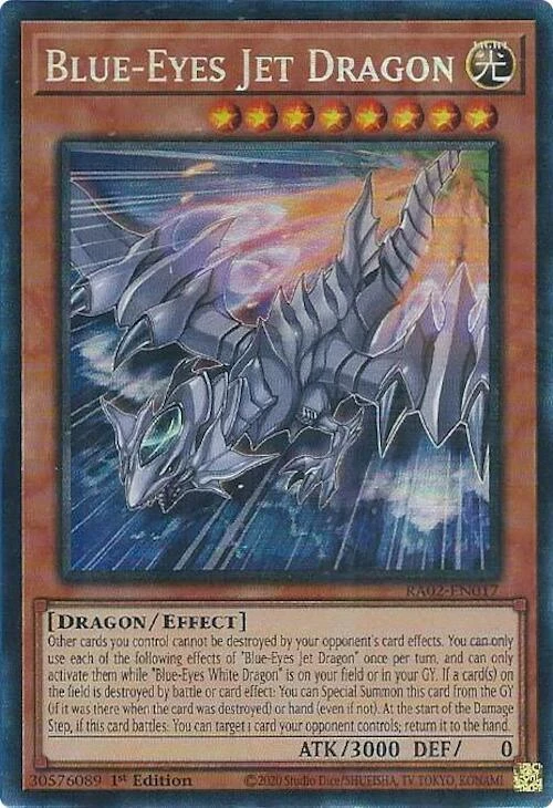 Blue Eyes Jet Dragon