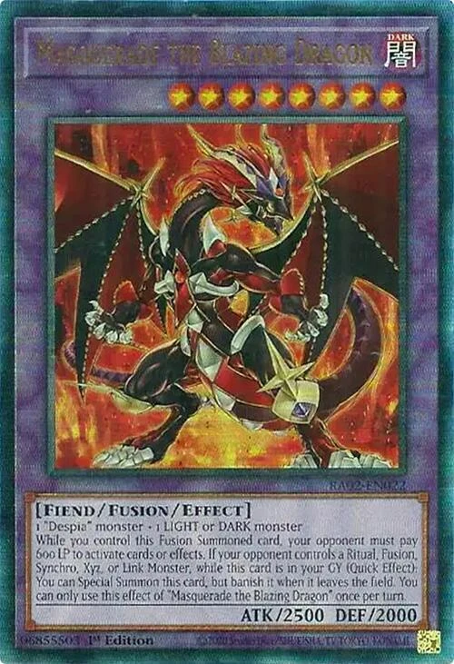 Masquerade the Blazing Dragon