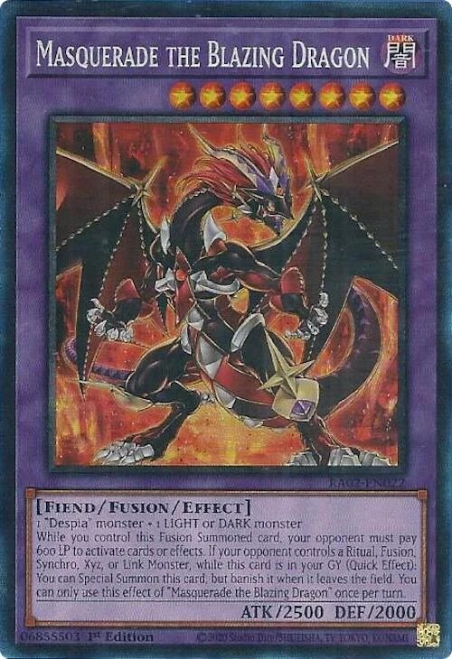 Masquerade the Blazing Dragon