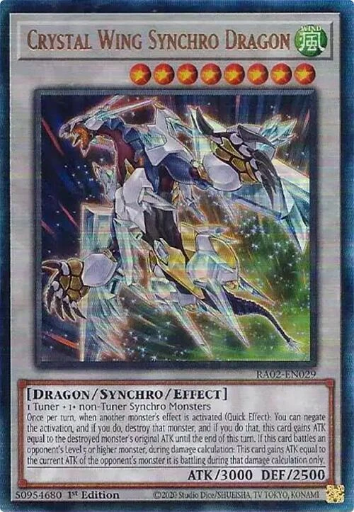Crystal Wing Synchro Dragon