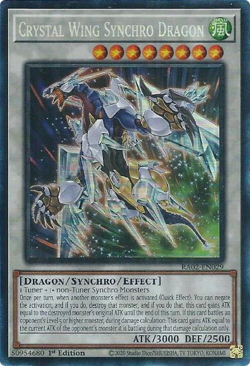 Crystal Wing Synchro Dragon