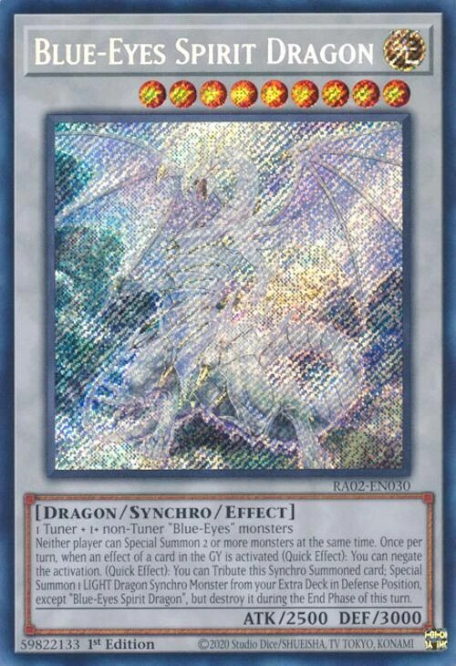 Blue Eyes Spirit Dragon