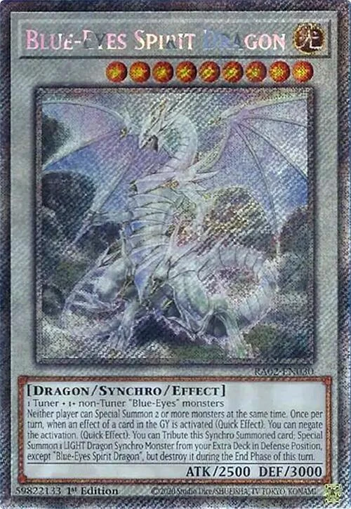 Blue Eyes Spirit Dragon