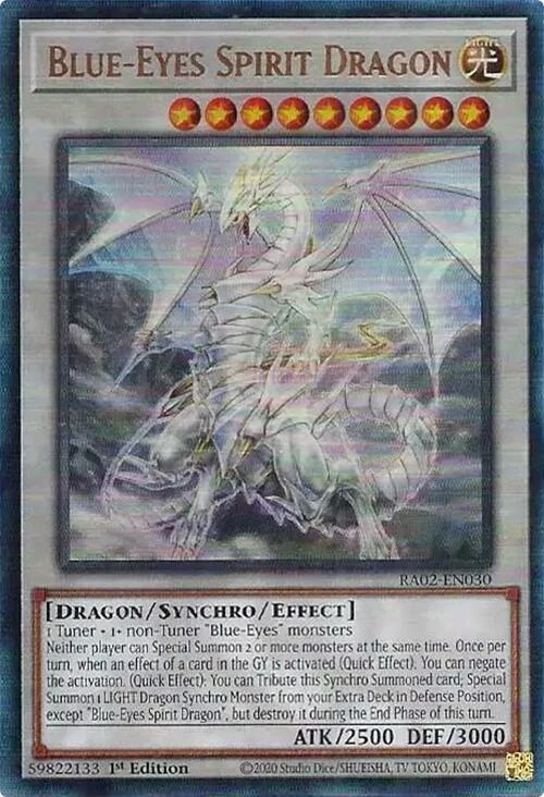 Blue Eyes Spirit Dragon