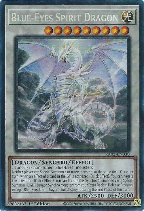 Blue Eyes Spirit Dragon
