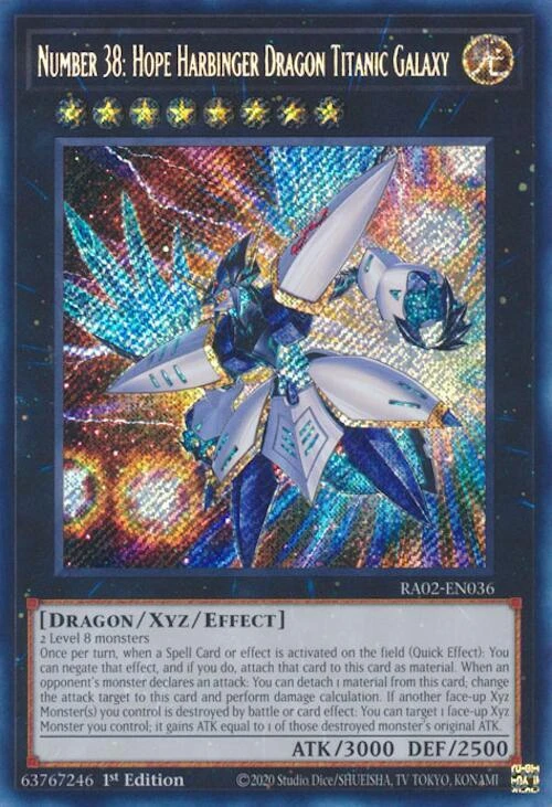 Number 38 Hope Harbinger Dragon Titanic Galaxy