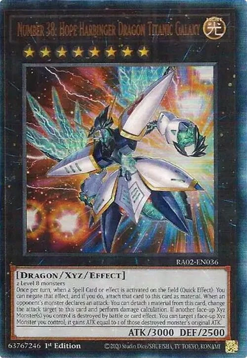 Number 38 Hope Harbinger Dragon Titanic Galaxy