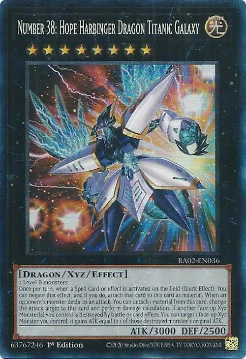 Number 38 Hope Harbinger Dragon Titanic Galaxy
