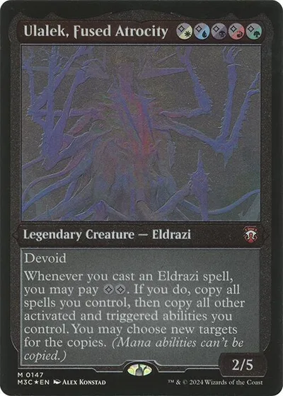 Ulalek, Fused Atrocity (Display Commander) - Thick Stock