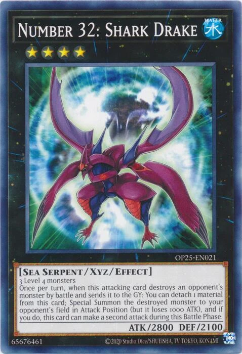 Number 32 Shark Drake