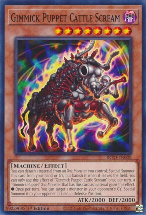 Gimmick Puppet Cattle Scream