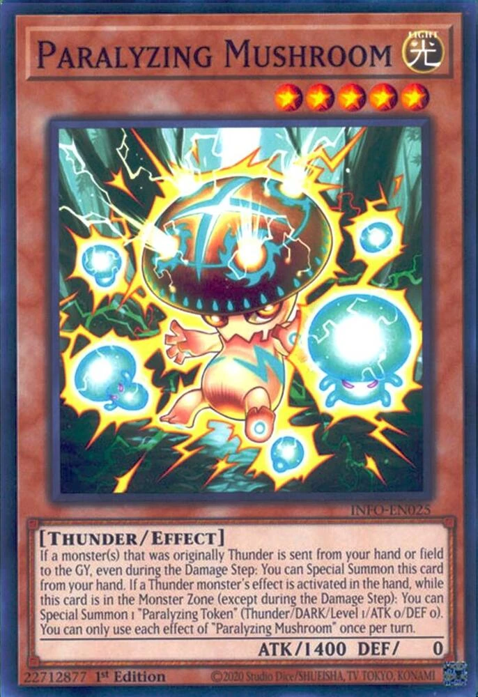Paralyzing Mushroom