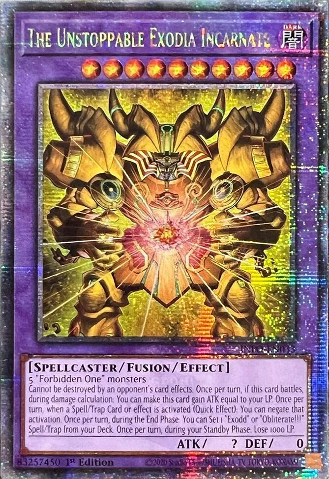 The Unstoppable Exodia Incarnate