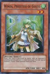 Winda Priestess of Gusto