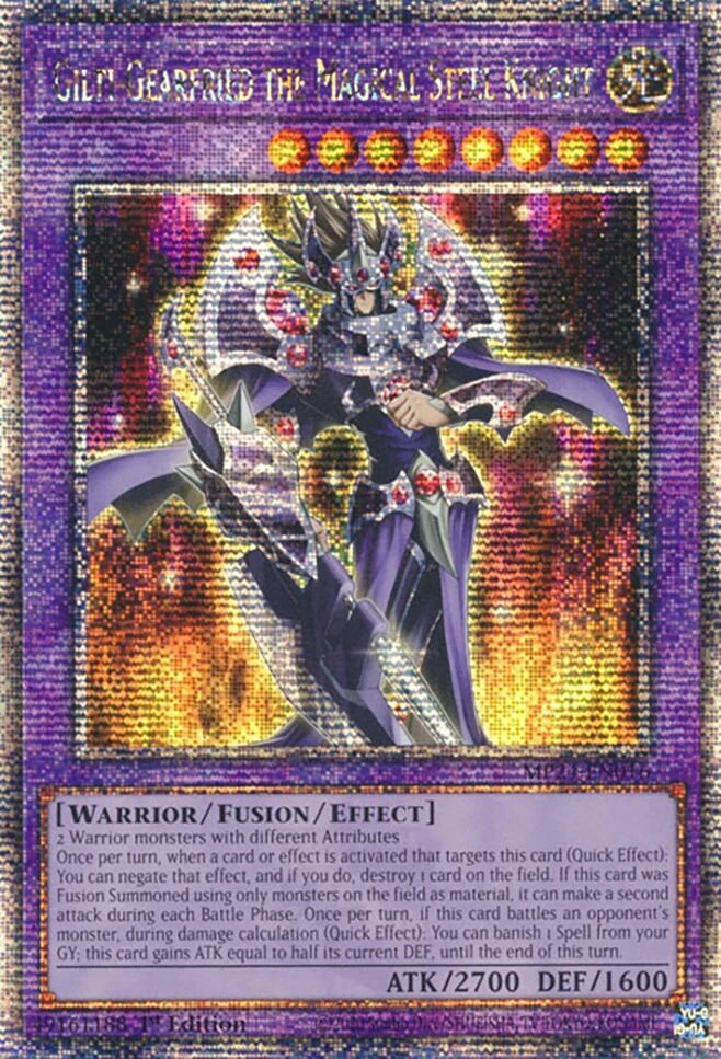 Gilti Gearfried the Magical Steel Knight