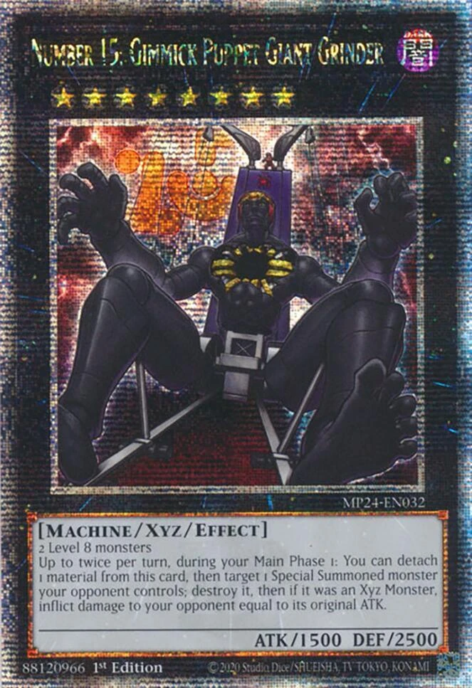 Number 15 Gimmick Puppet Giant Grinder