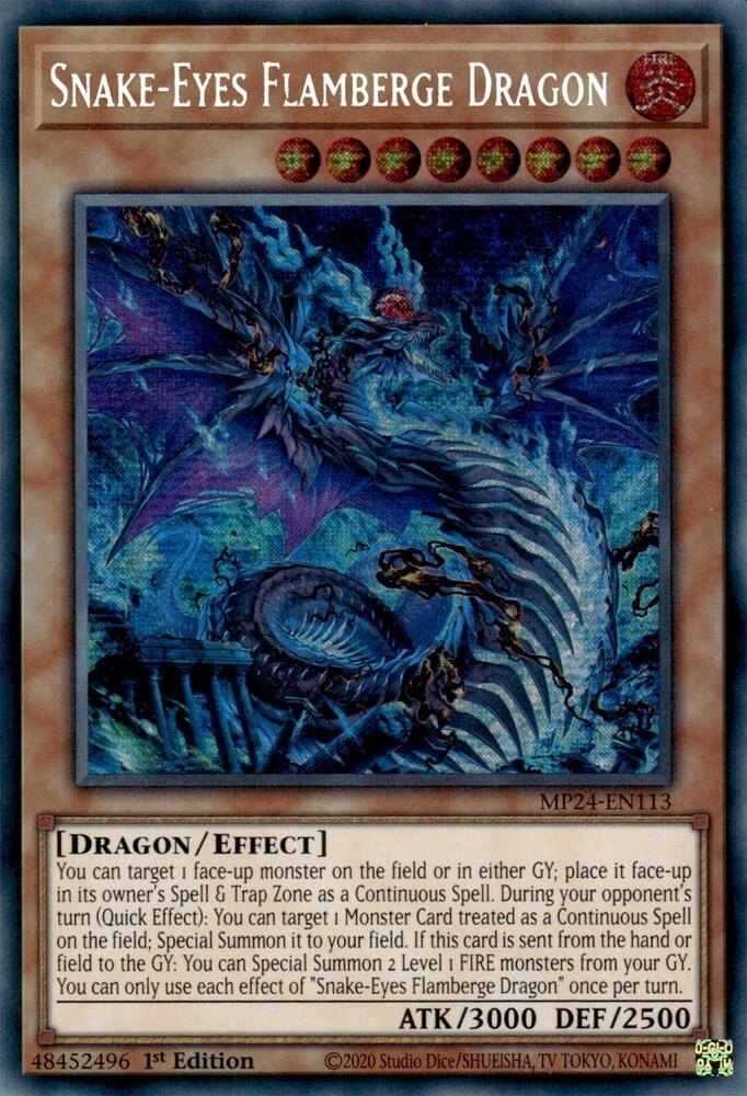 Snake Eyes Flamberge Dragon