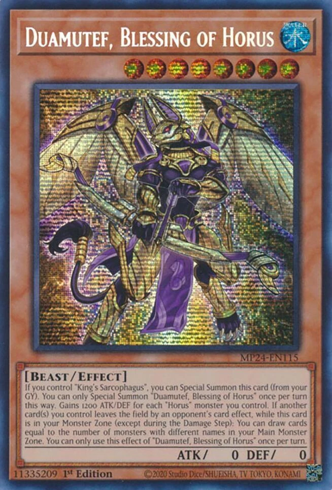Duamutef Blessing of Horus