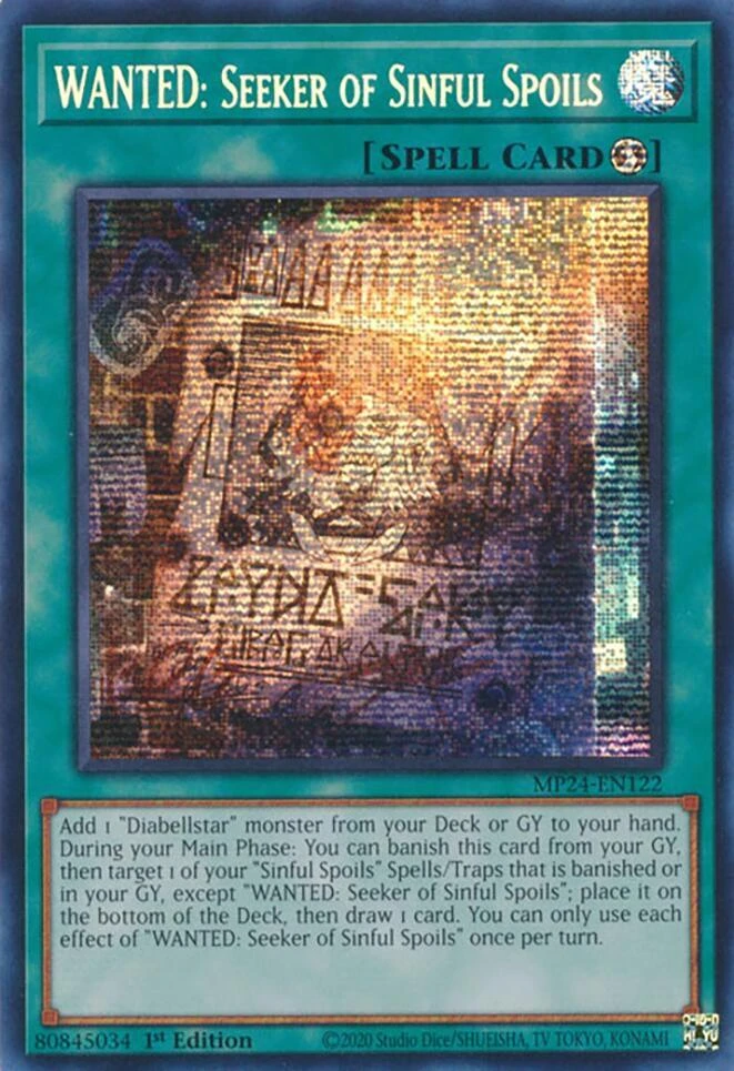WANTED Seeker of Sinful Spoils