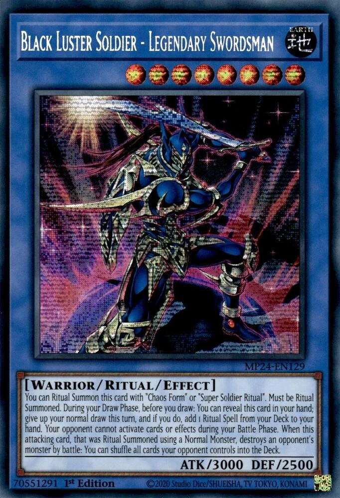 Black Luster Soldier Legendary Swordsman