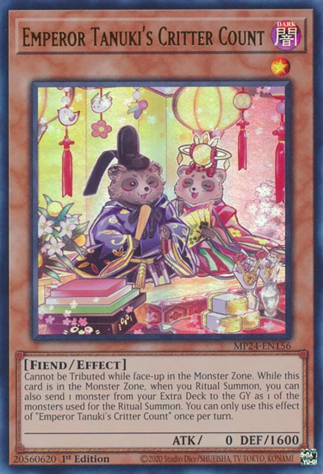 Emperor Tanukis Critter Count