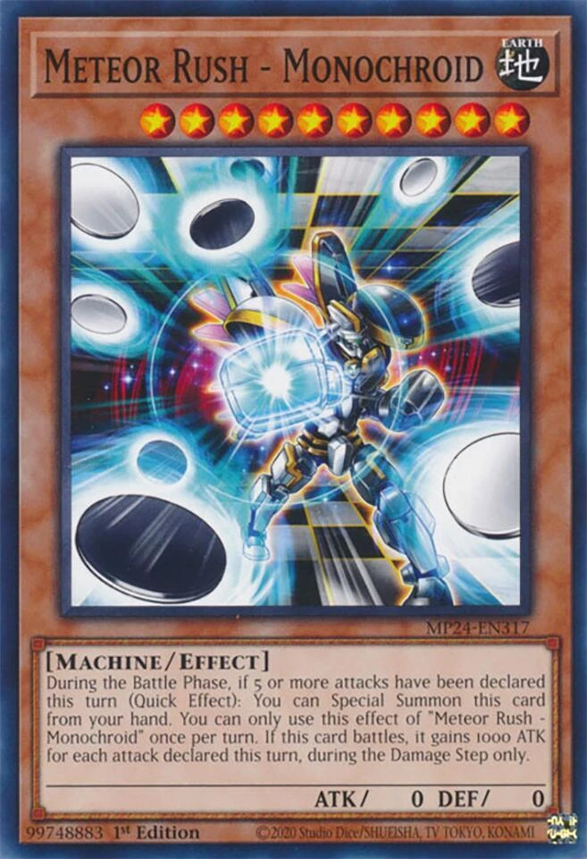 Meteor Rush Monochroid