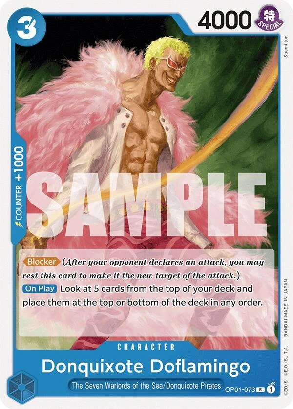 Donquixote Doflamingo (SP) OP01-073