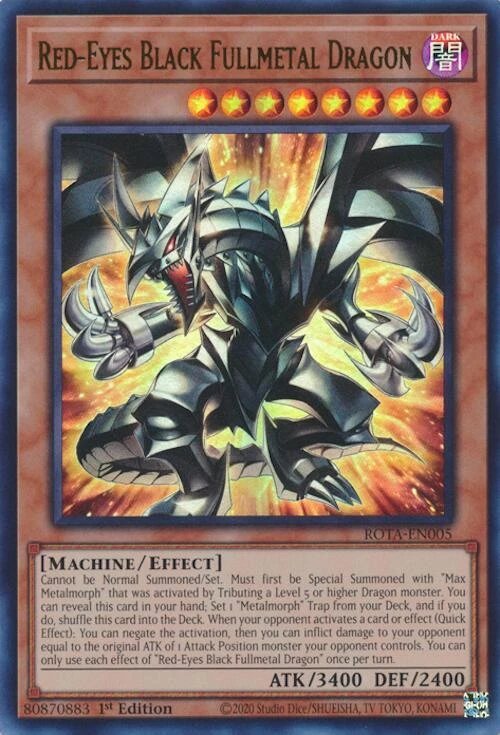 Red Eyes Black Fullmetal Dragon