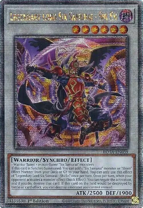 Legendary Lord Six Samurai Shi En