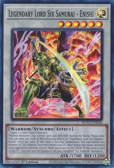 Legendary Lord Six Samurai Enishi