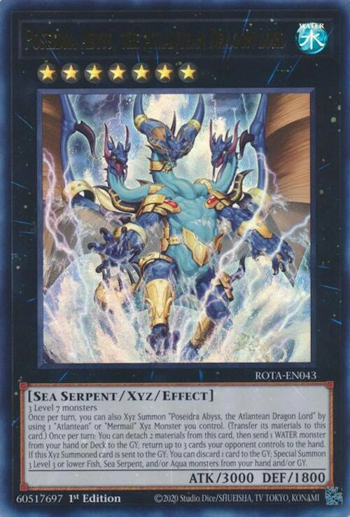 Poseidra Abyss the Atlantean Dragon Lord
