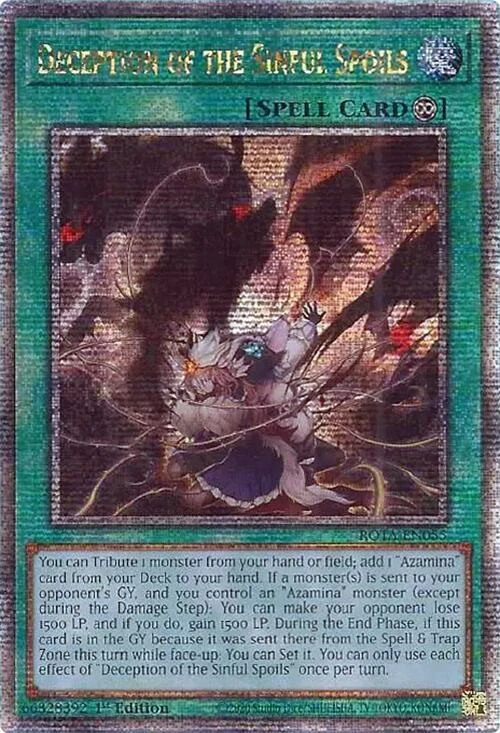 Deception of the Sinful Spoils