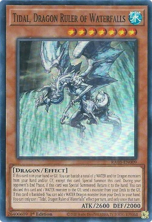 Tidal Dragon Ruler of Waterfalls