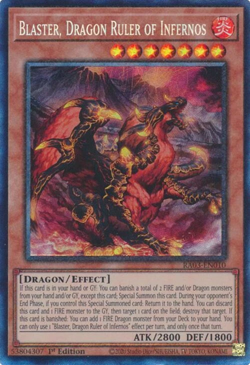 Blaster Dragon Ruler of Infernos