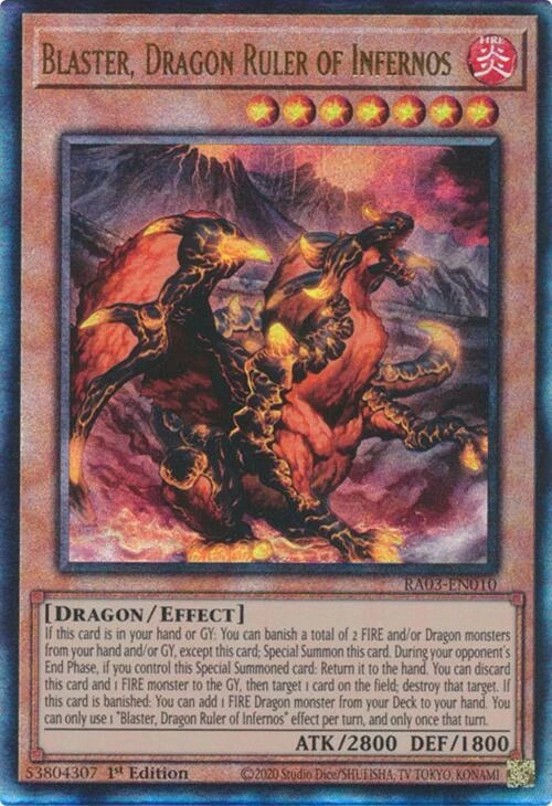 Blaster Dragon Ruler of Infernos