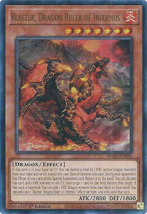 Blaster Dragon Ruler of Infernos